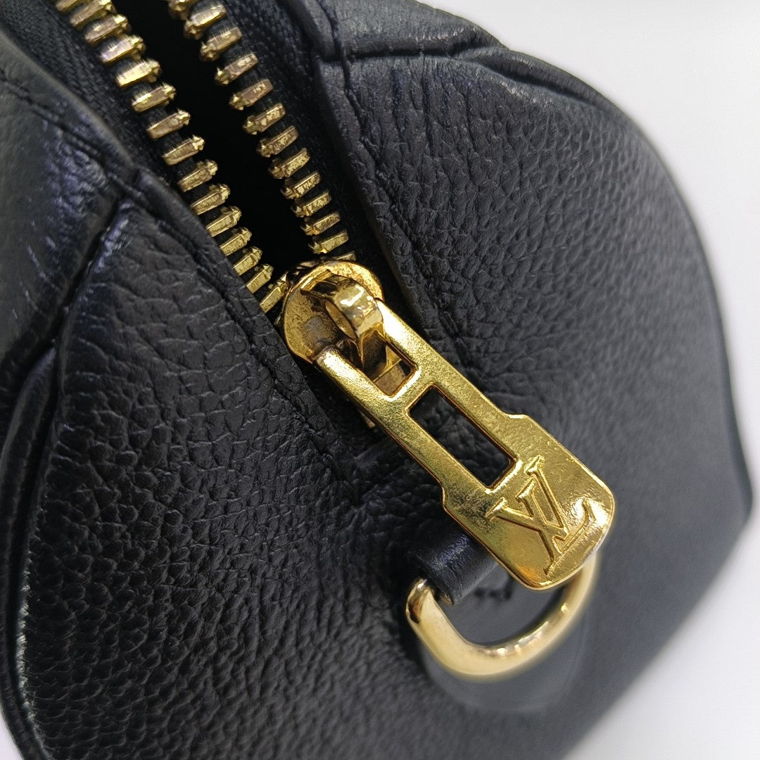 SPEEDY 20 Monogram Calfskin Black