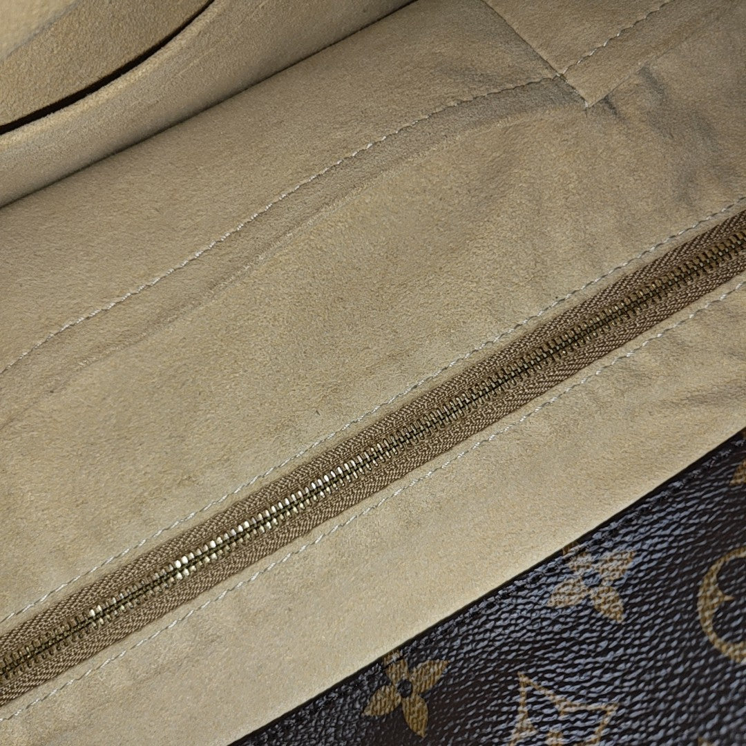 ARTSY MM Monogram Coated Canvas Brown