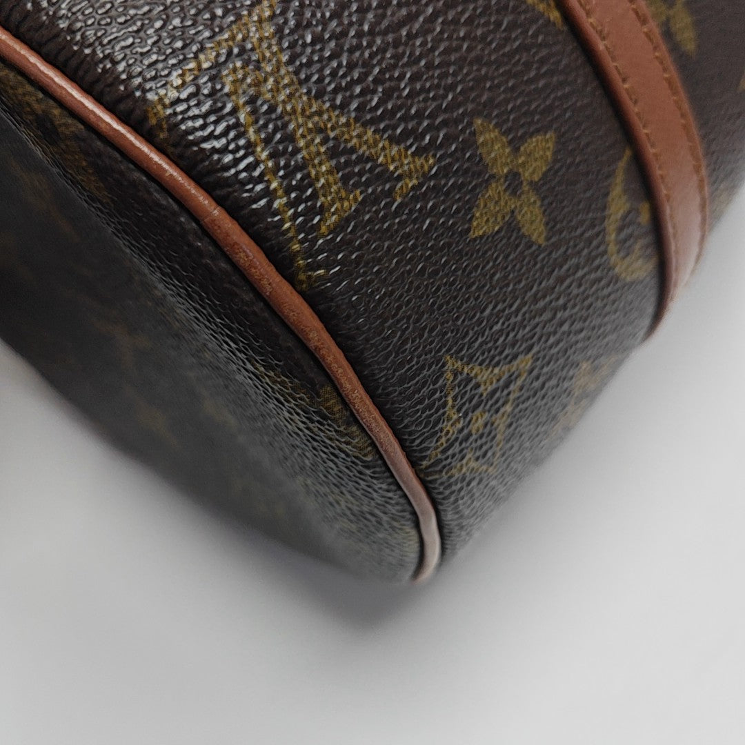 PAPILLON 26 Monogram Coated Canvas Brown