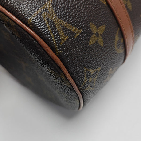 PAPILLON 26 Monogram Coated Canvas Brown