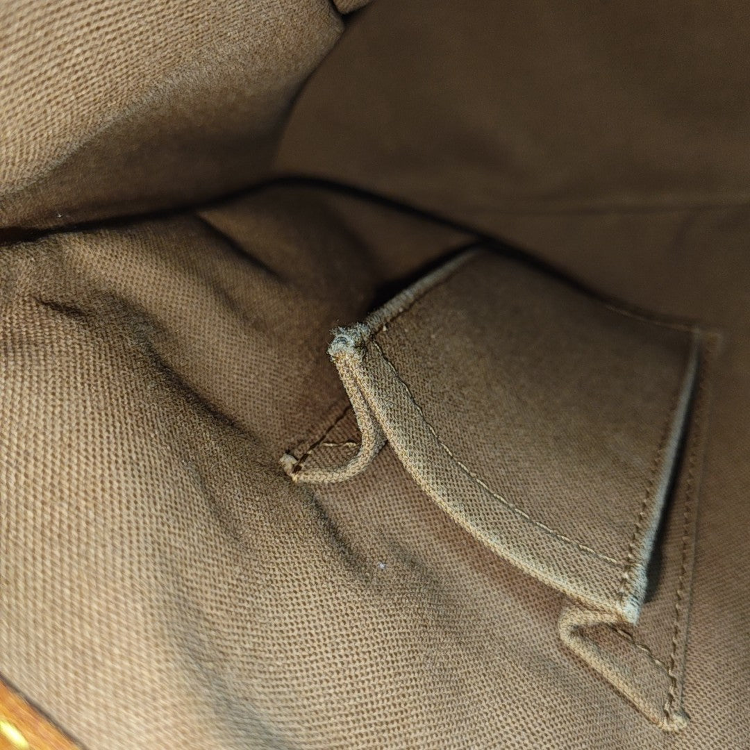 BATIGNOLLES GM Monogram Coated Canvas Brown