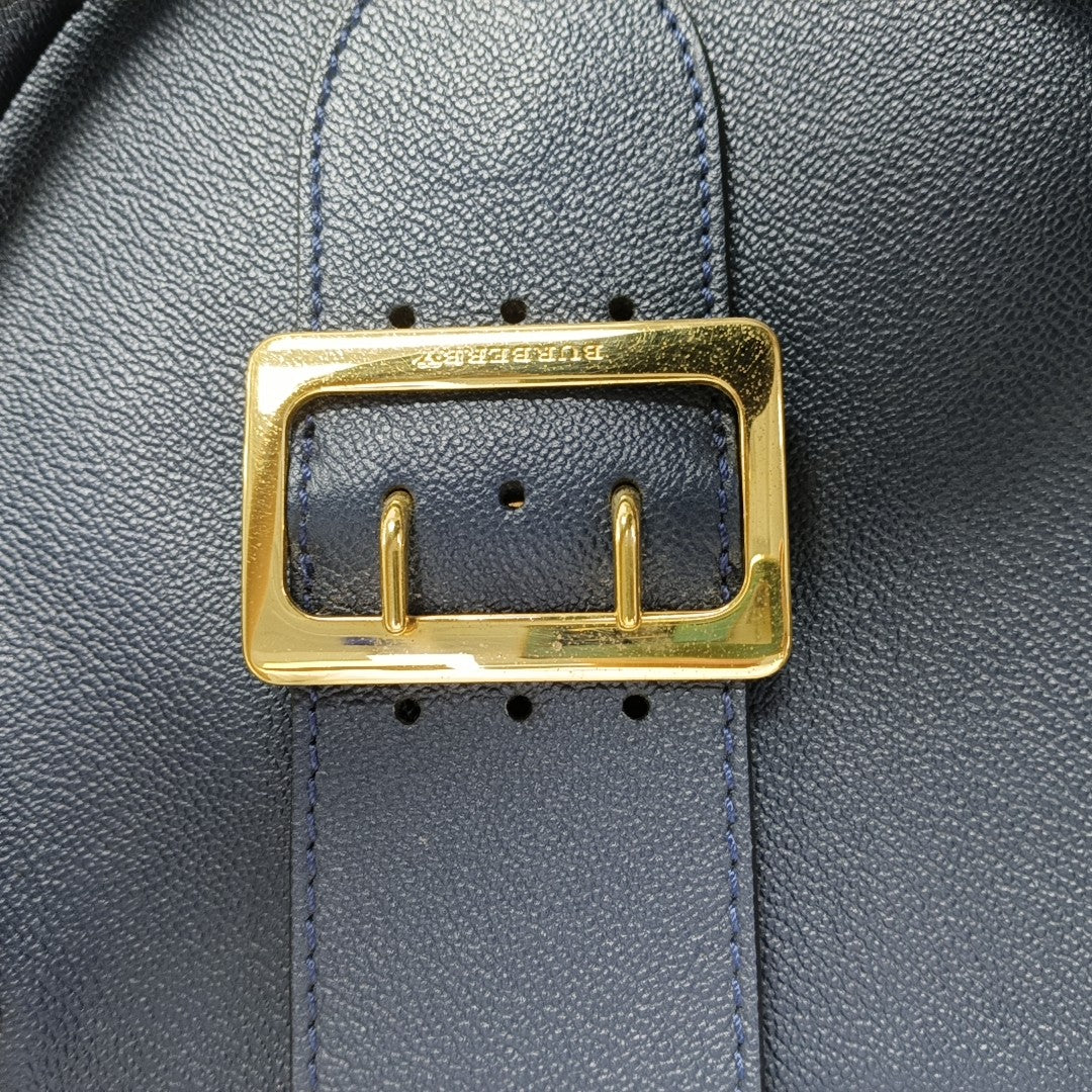 Buckle Calfskin Blue
