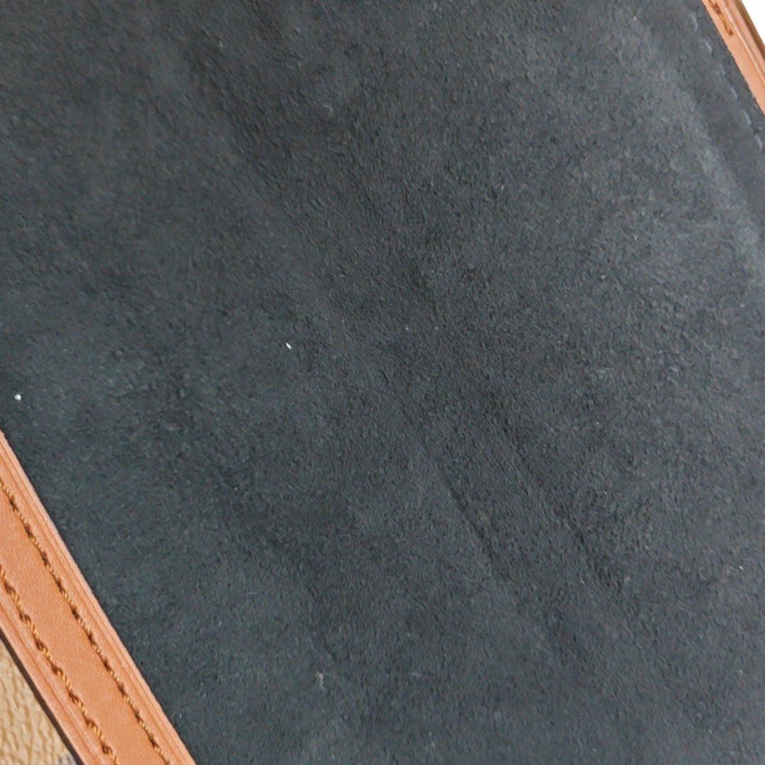 DAUPHINE Mini Monogram Coated Canvas Brown