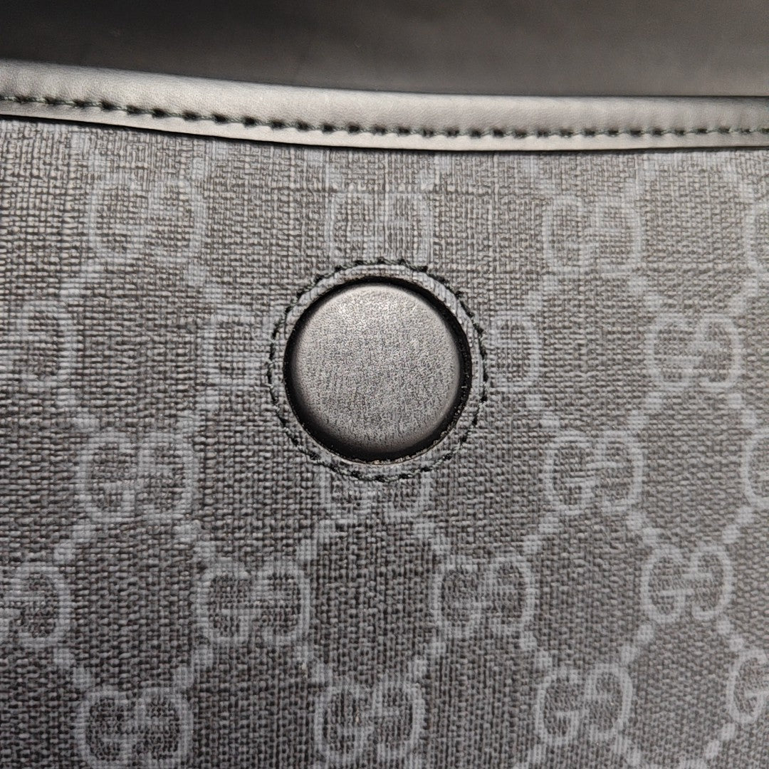 Neo Vintage Monogram Coated Canvas Black