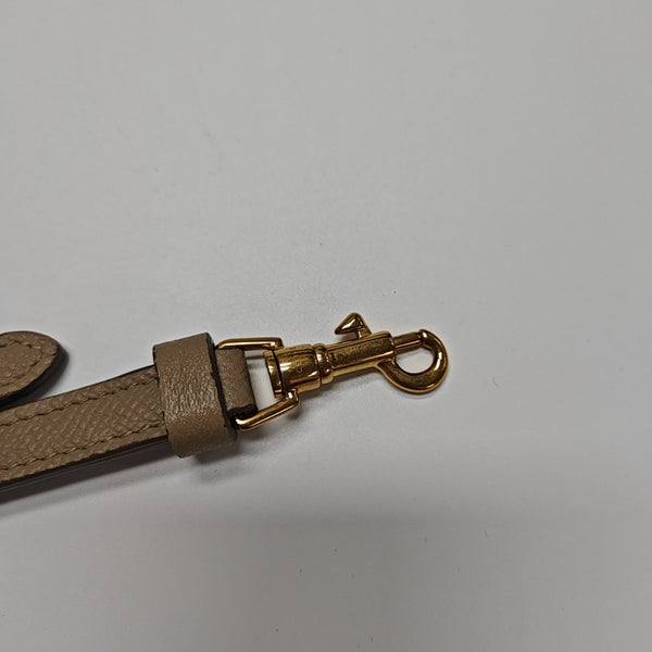 BELT Nano Calfskin Beige