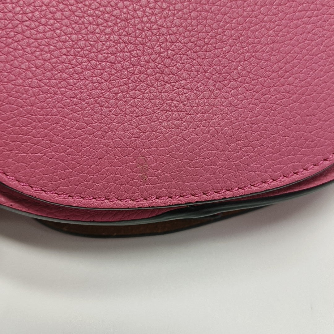 Authenticated pre-owned  Gate Mini Calfskin Red - Crossbody Bag at Looply
