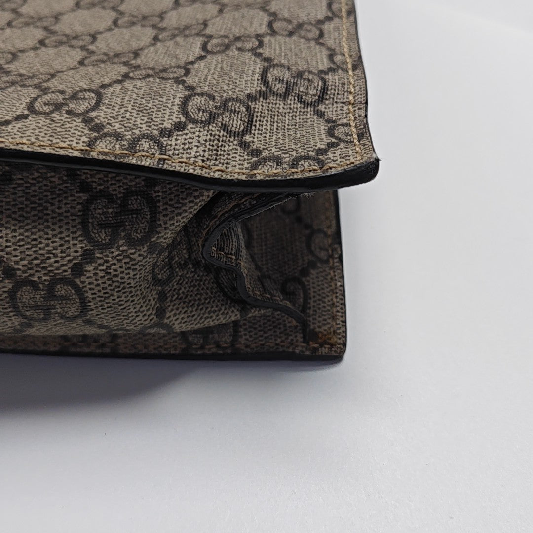 Monogram Coated Canvas Black