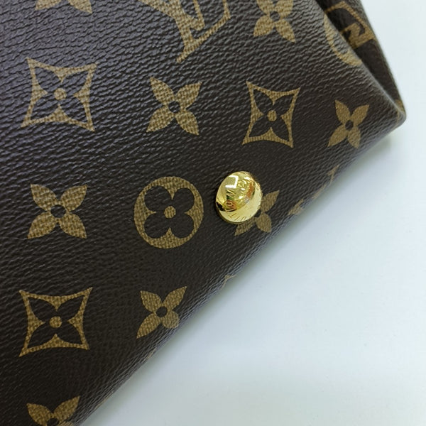 CARRYALL MM Monogram Coated Canvas Brown