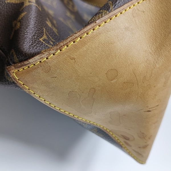 CABAS MEZZO Monogram Coated Canvas Brown