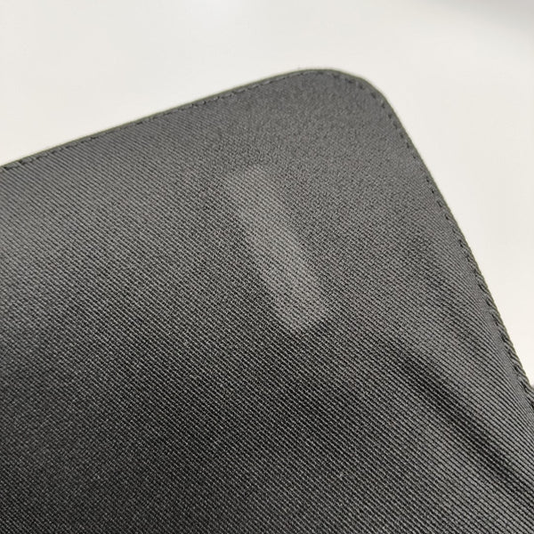 DISTRICT PM Monogram Coated Canvas Black