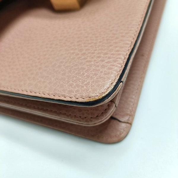 Interlocking G Small Calfskin Pink