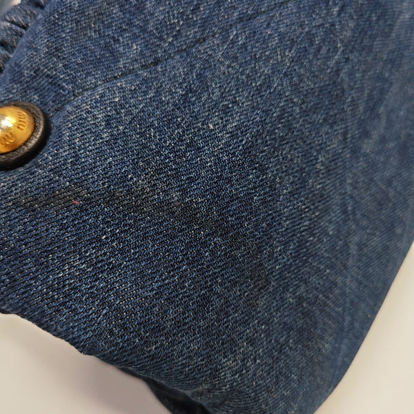 Avenue Quilted Denim Blue