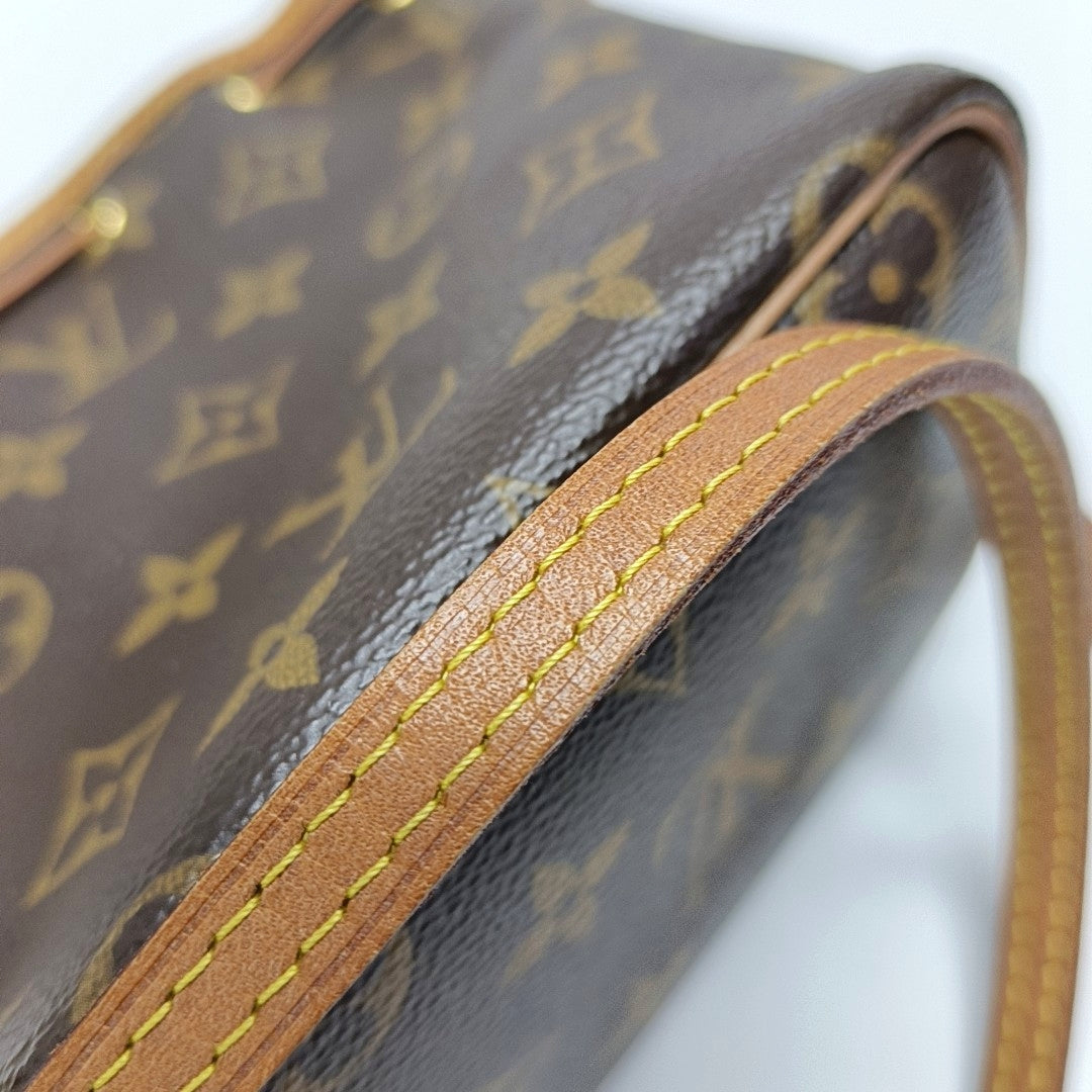 Authenticated pre-owned  NÉONOÉ Nano Monogram Coated Canvas Brown - Bucket Bag at Looply