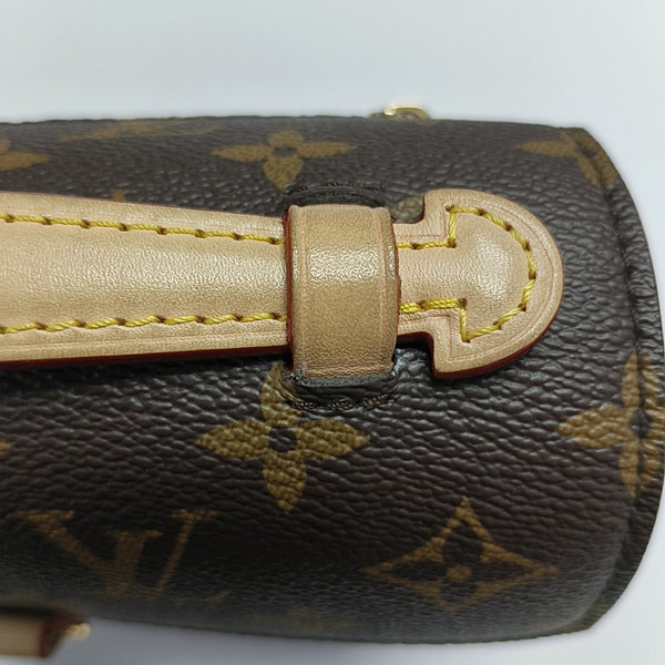 MÉTIS EAST WEST Monogram Coated Canvas Brown