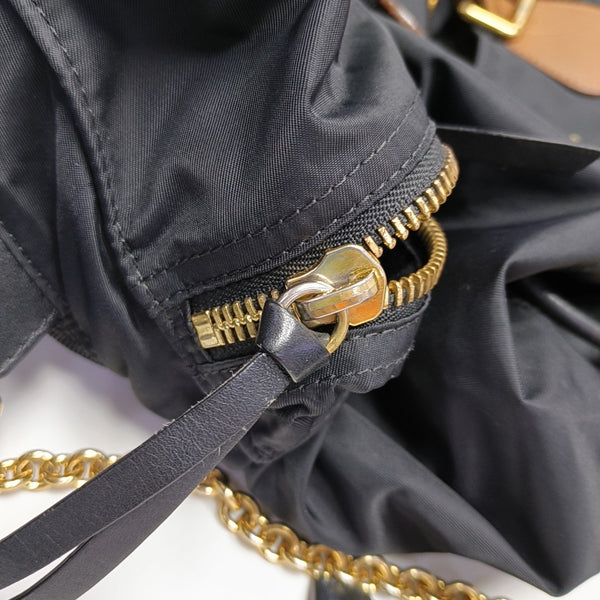 The Rucksack Medium Nylon Black