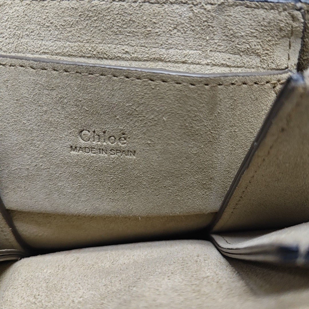 Faye Small Calfskin Blue