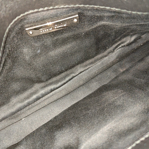 Crystal Quilted Lambskin Black