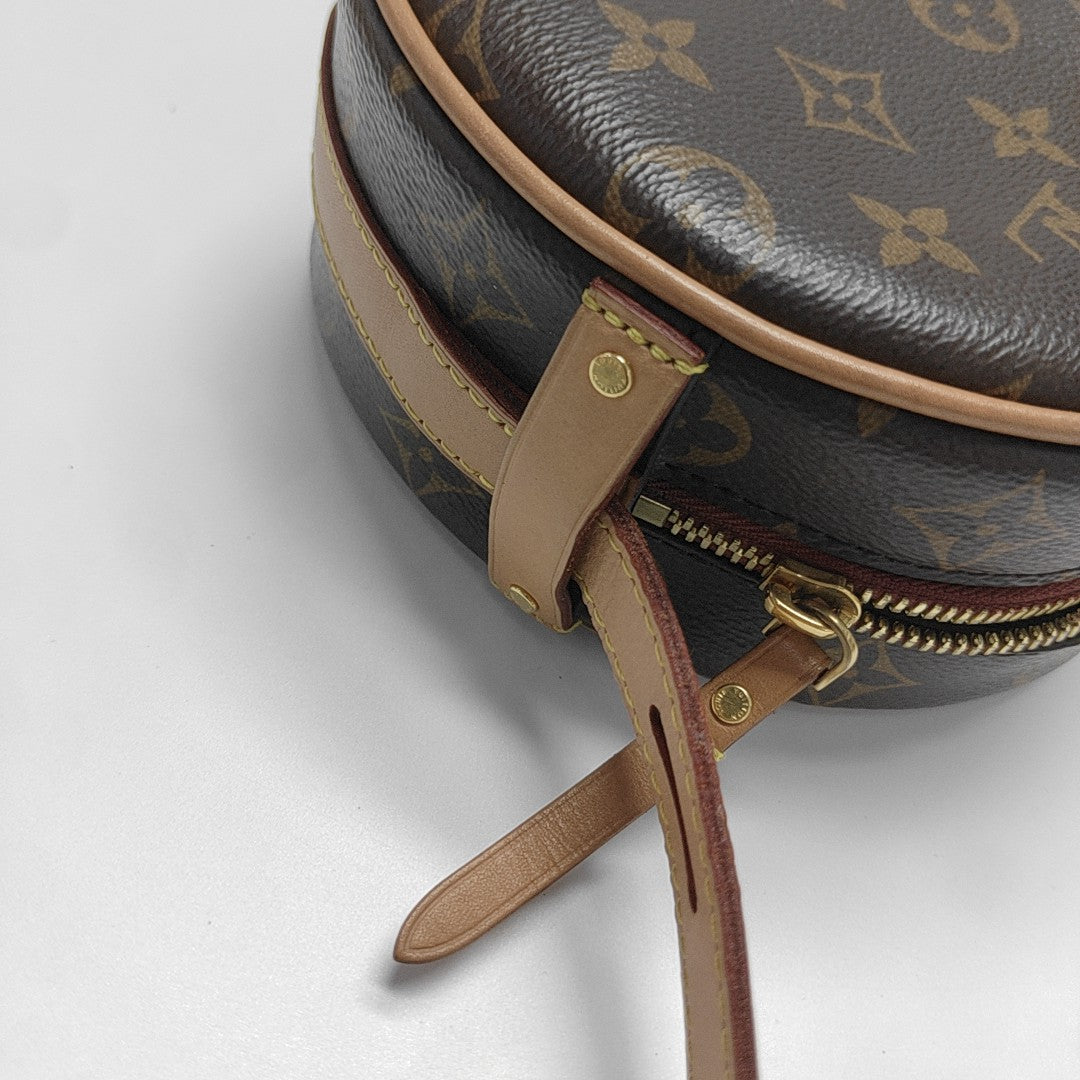 BOITE CHAPEAU PM Monogram Coated Canvas Brown