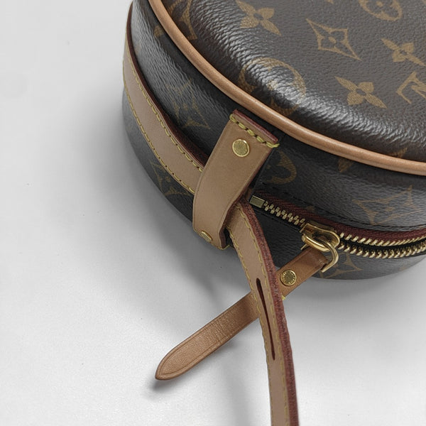BOITE CHAPEAU PM Monogram Coated Canvas Brown