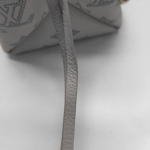 BELLA Monogram Calfskin Gray