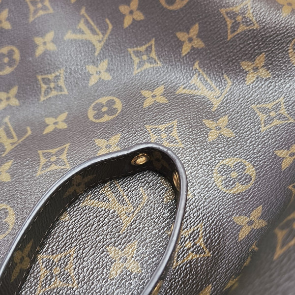 MÉTIS Monogram Coated Canvas Brown