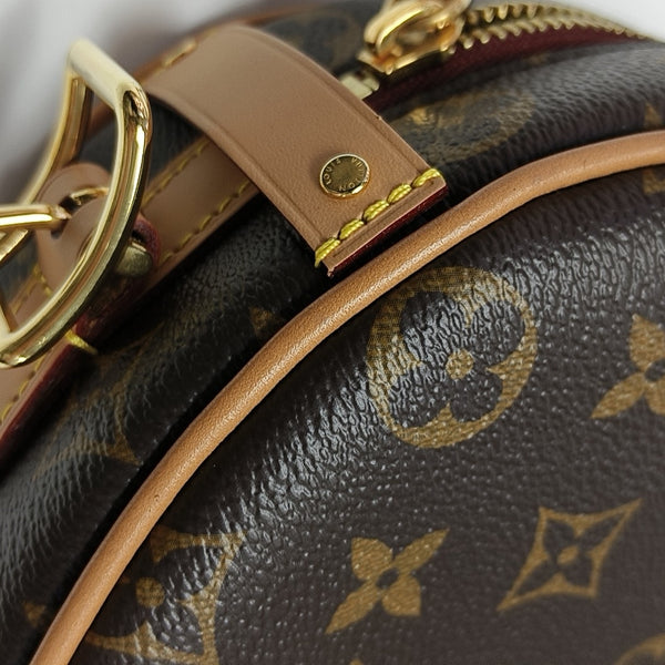 BOITE CHAPEAU PM Monogram Coated Canvas Brown