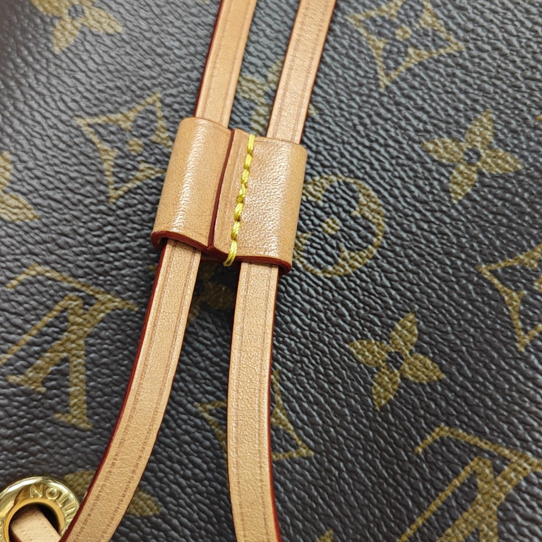 NÉONOÉ BB Monogram Coated Canvas Brown
