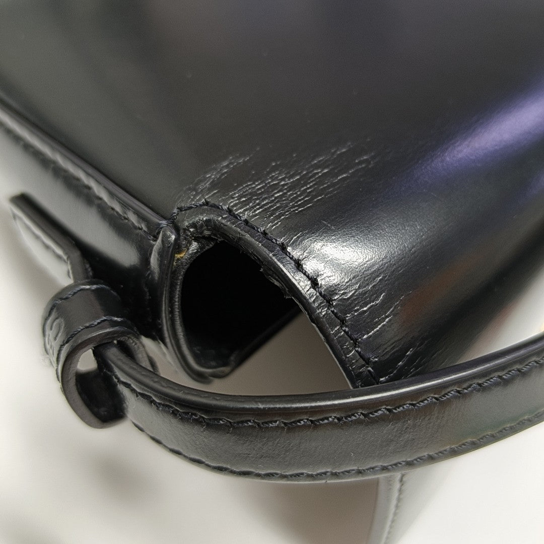 TRIOMPHE Small Calfskin Black