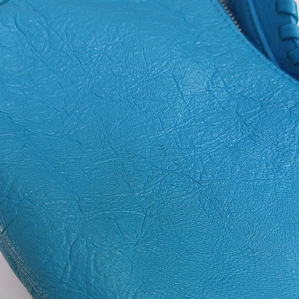 Le Cagole Mini Lambskin Blue