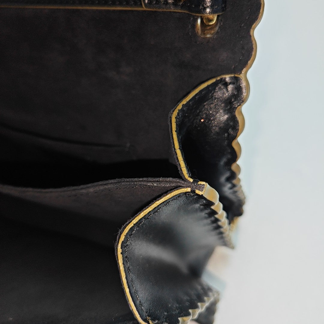 Kan I Mini Calfskin Black