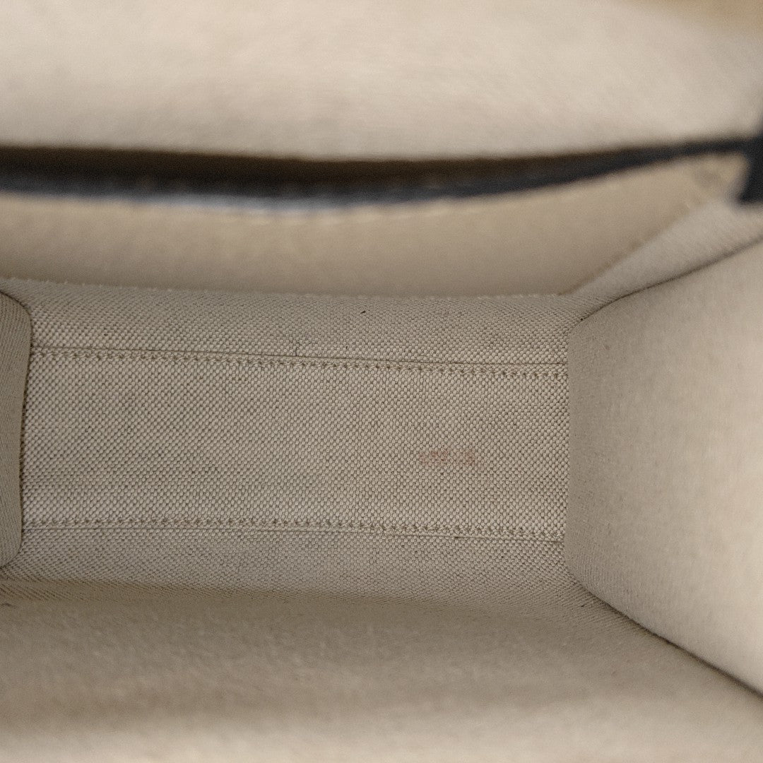 Retro Mini Monogram Coated Canvas Beige