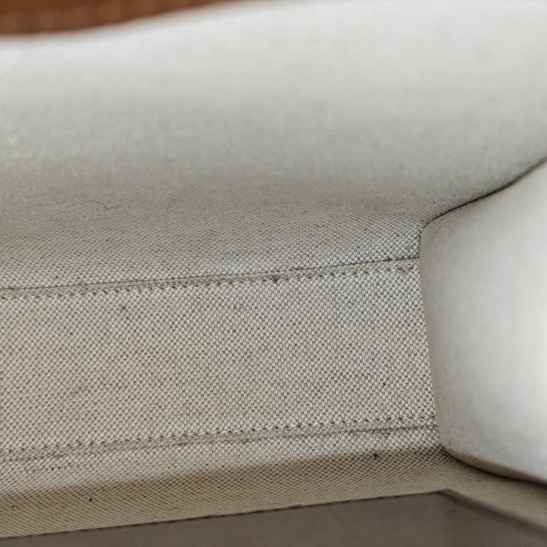 Retro Mini Monogram Coated Canvas Beige
