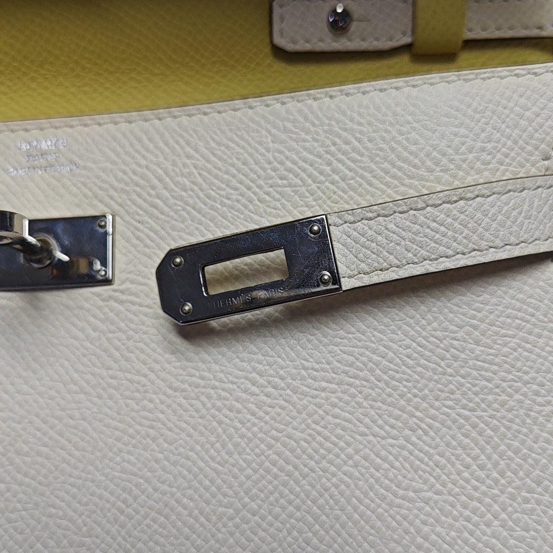Kelly Togo Epsom White