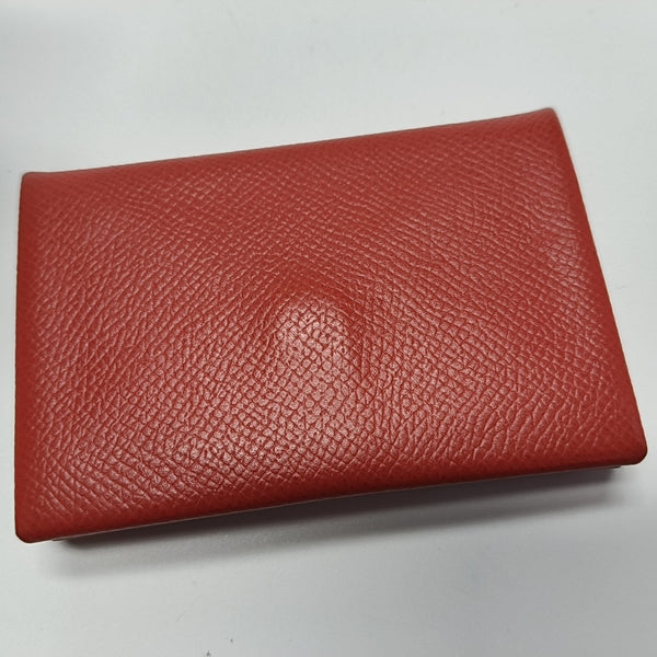 Calvi Epsom Pink Card Holder