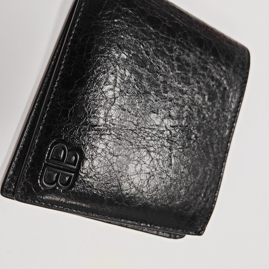 Calfskin Wallet Black