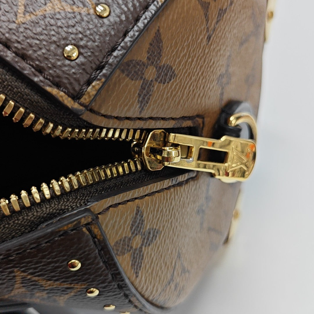 SPEEDY TRUNK 20 Monogram Coated Canvas Brown