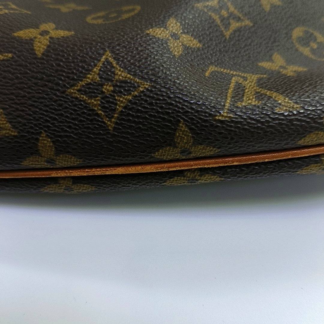 MUSETTE TANGO Monogram Coated Canvas Brown