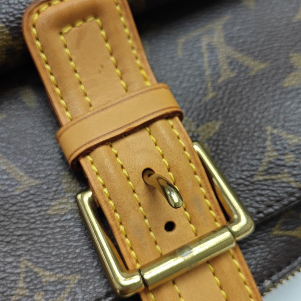 MULTIPLE Monogram Coated Canvas Brown