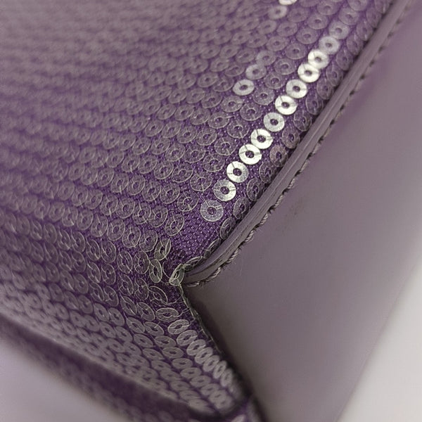 Special Material Tote Bag Purple