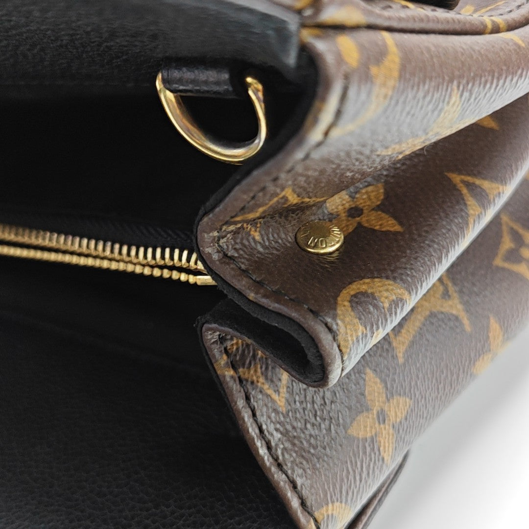VÉNUS Monogram Coated Canvas Brown