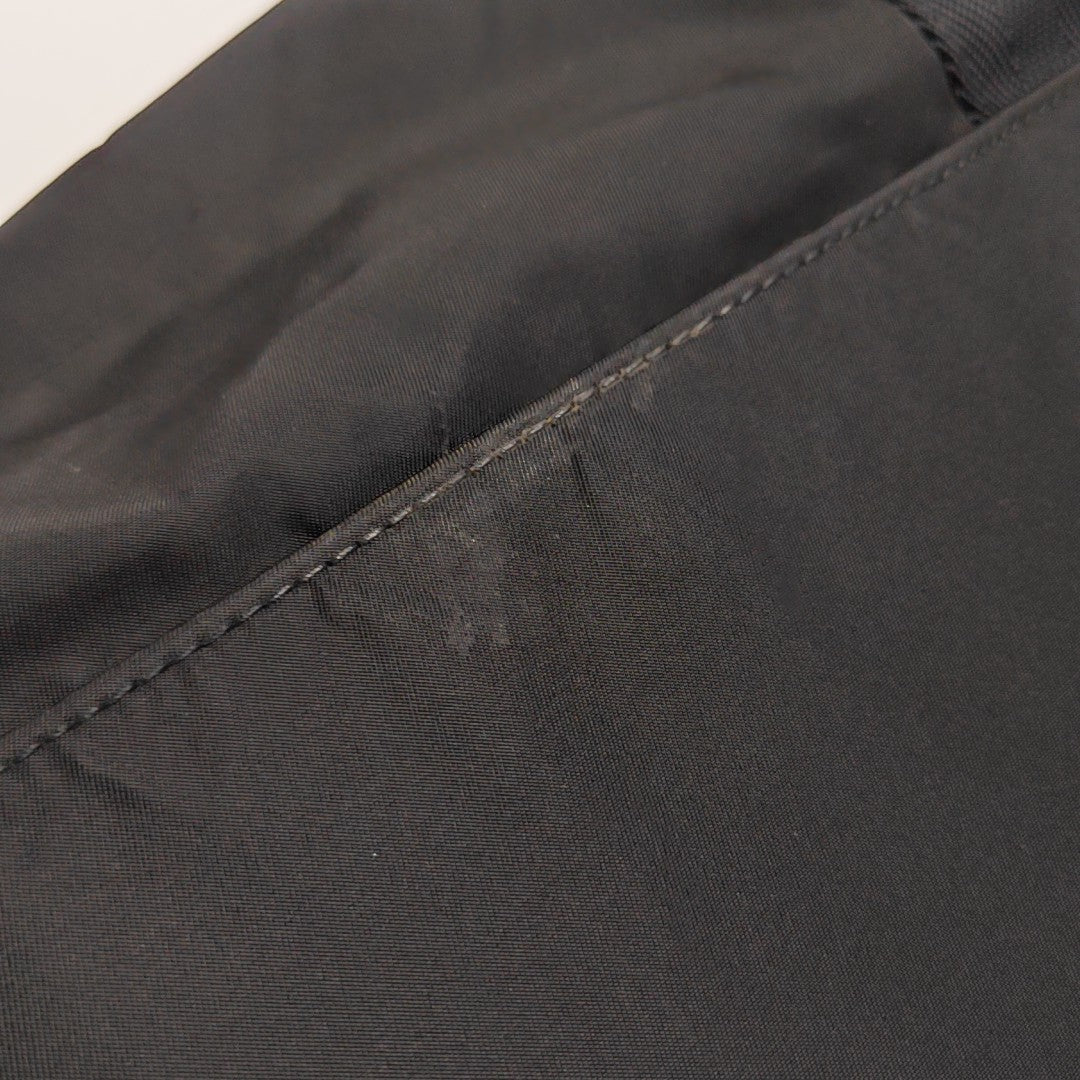 Nylon Shoulder Bag Black