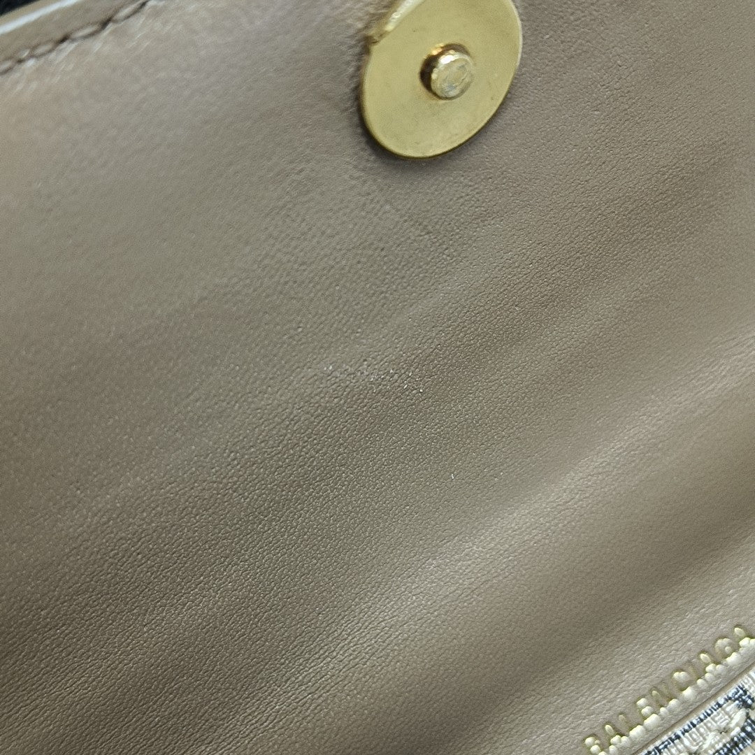 Hourglass XS Coated Canvas Brown