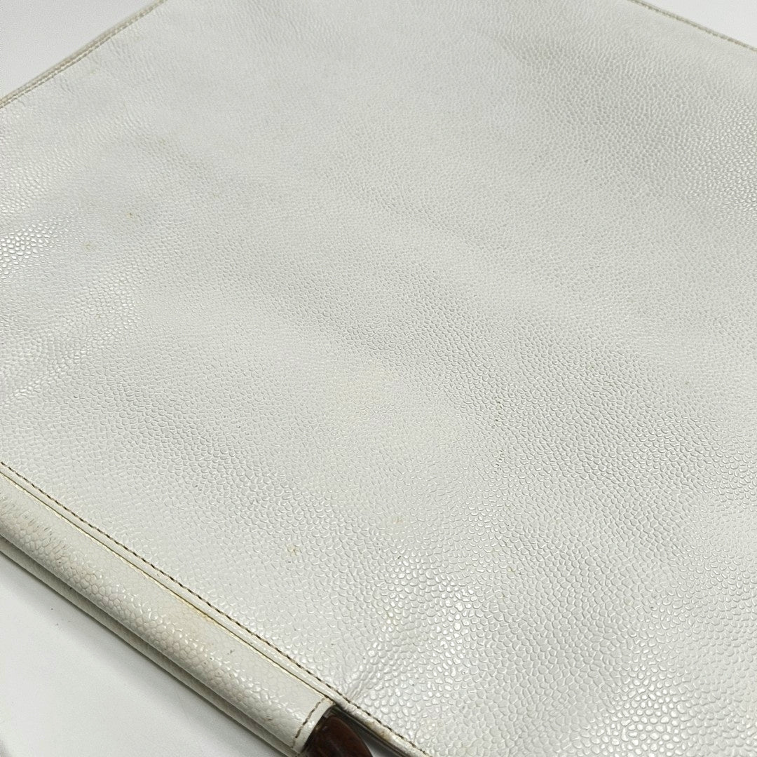 Quilted Leather White