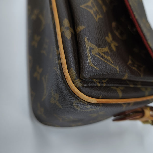 VIVA CITE Monogram Coated Canvas Brown