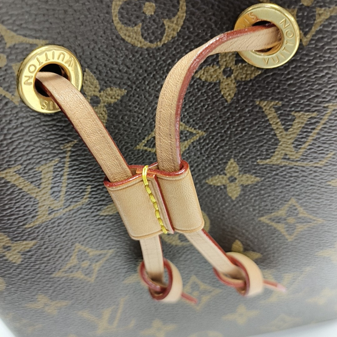 NÉONOÉ BB Monogram Coated Canvas Brown