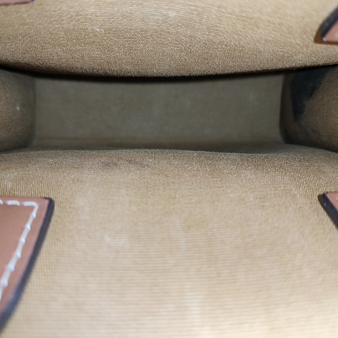 CABAS CELINE Mini Coated Canvas Brown