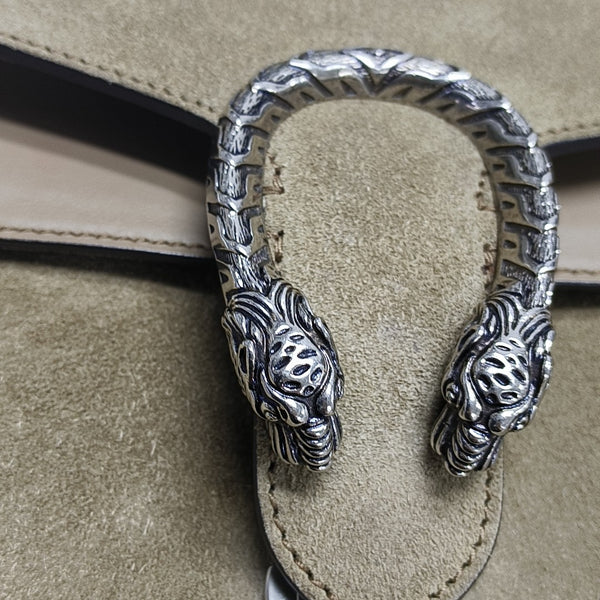 Dionysus Small Suede Gray
