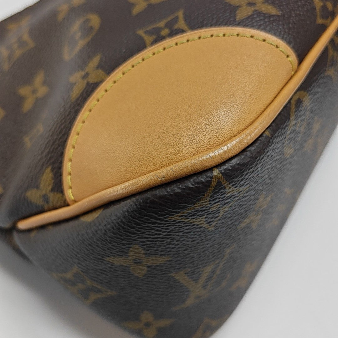 BOULOGNE Monogram Coated Canvas Brown