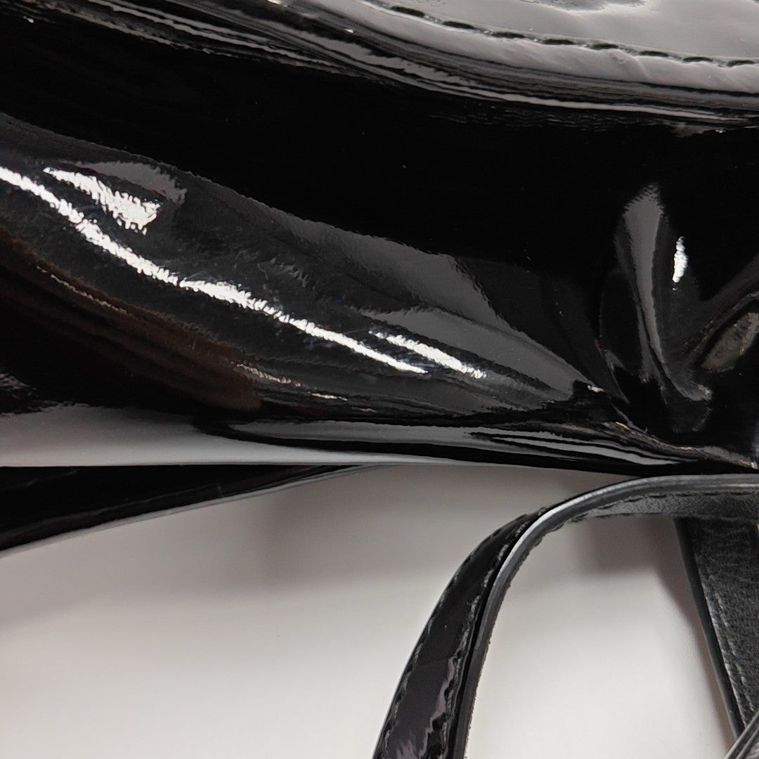 Bazar Patent Leather Black