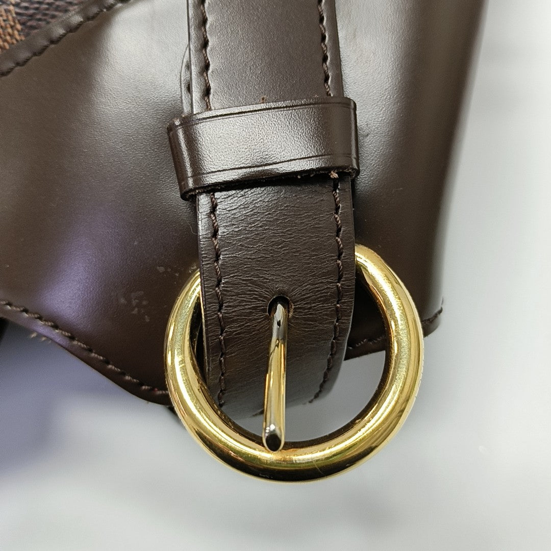 SISTINA GM Damier Ebene Coated Canvas Brown